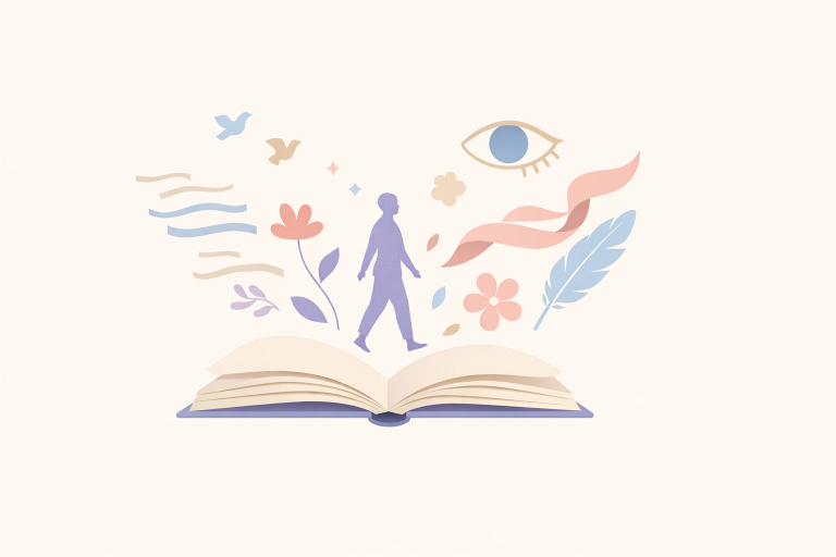 illustration contemporaine d'une Analyse Littéraire