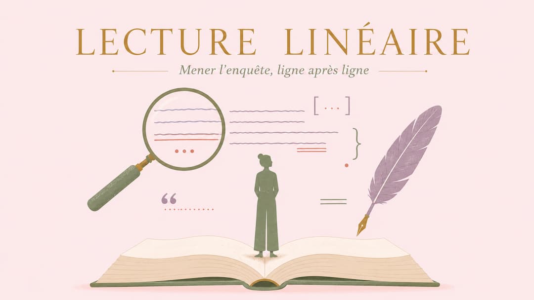 Lecture linéaire : méthode et exemple pour l'oral de français