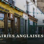 Devanture de la librairie Shakespeare and Company, l'une des librairies anglaises de Paris