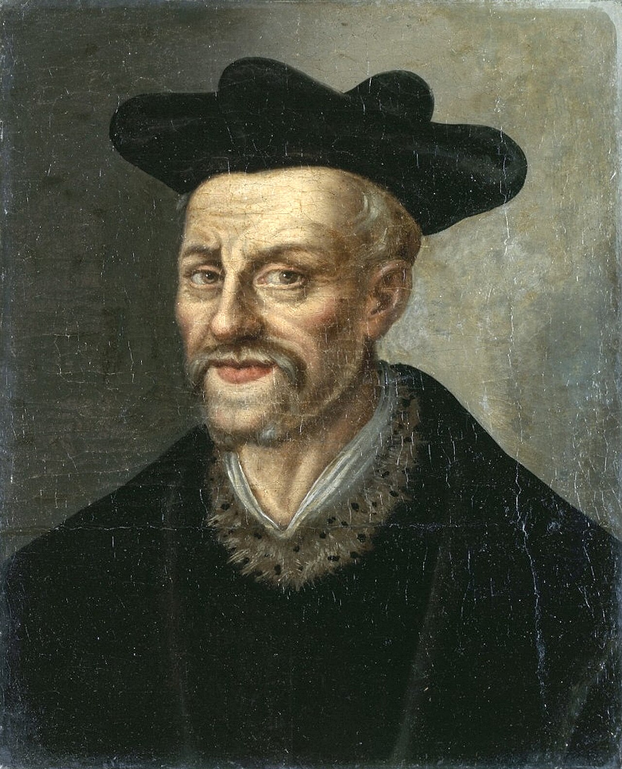 Portrait de François Rabelais, peinture anonyme du XVIe siècle, auteur humaniste
